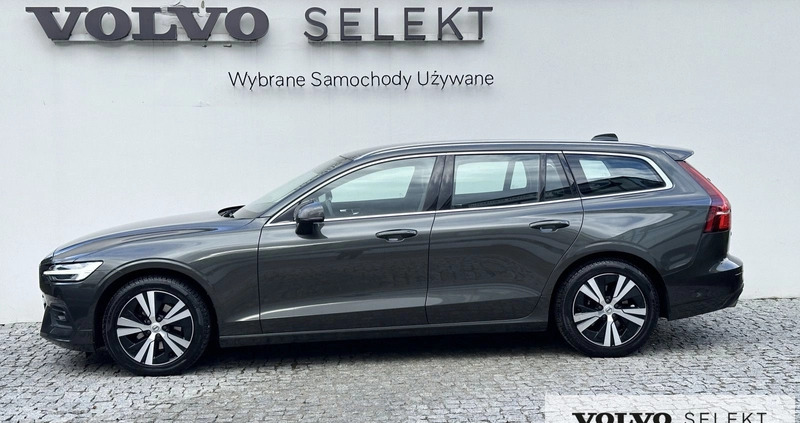 Volvo V60 cena 129900 przebieg: 116160, rok produkcji 2021 z Warszawa małe 352